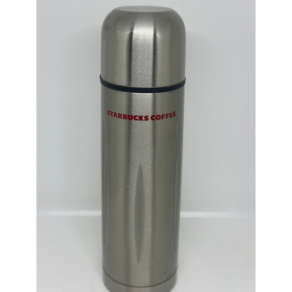 Starbucks 2006 Coffee Stainless Steel Travel Thermos – 14oz Insulated 9.5" - Picture 2 of 9